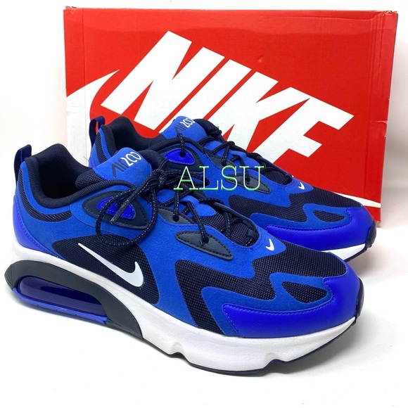 Nike Other - Nike Air Max 200 Racer Blue White Men’s Sneakers